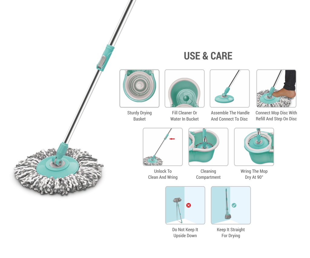 Spotzero Spin Mop Smart