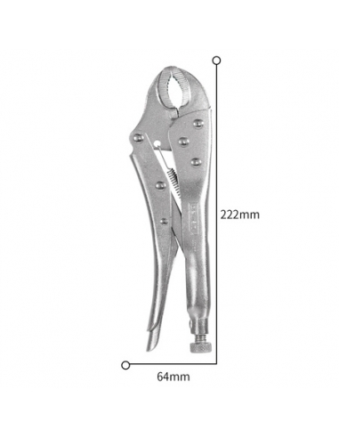 Round Jaw Locking Pliers 10&quot;