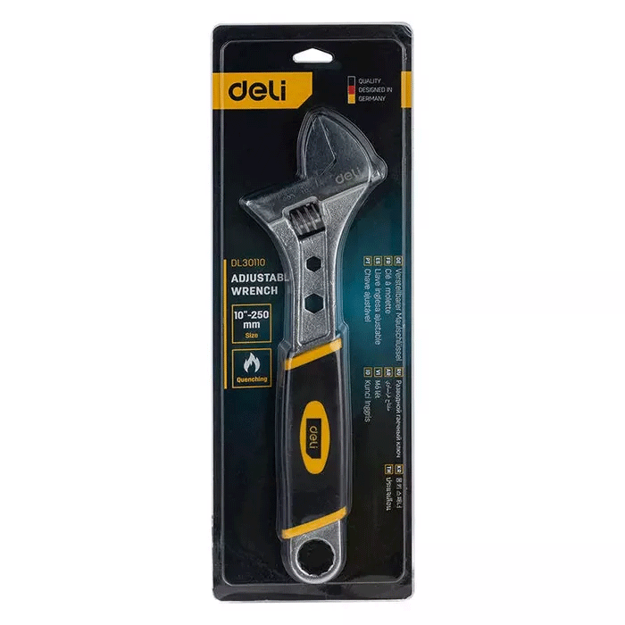 Adjustable Wrench Comfrt Grip Handle 10&quot;