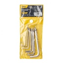 Hex Key Flat End 8Pcs Set