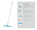 Spotzero Flat Mop Wet and Dry