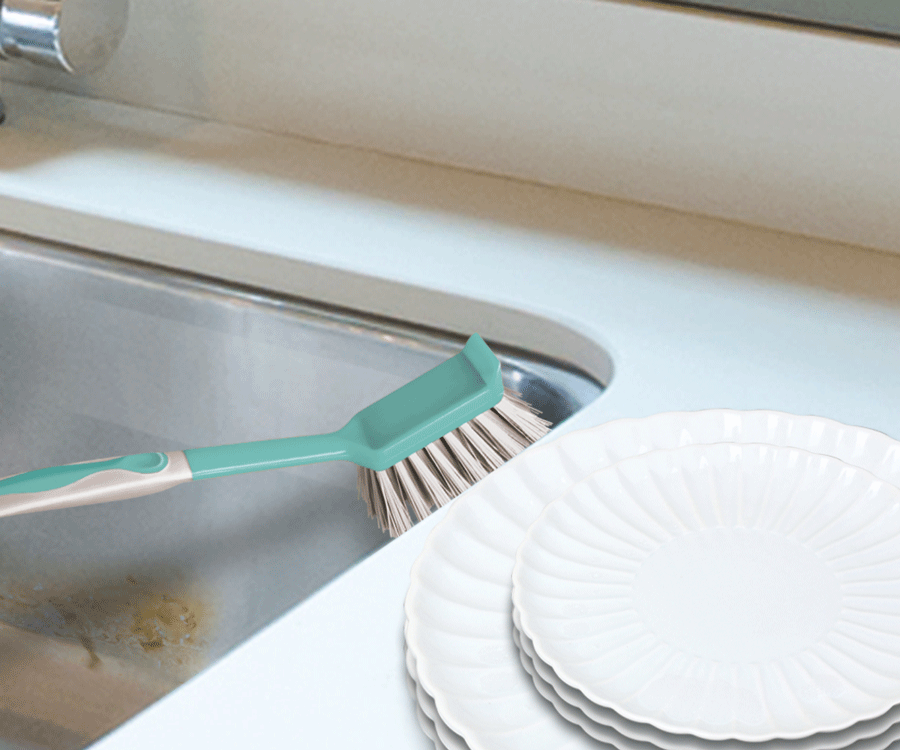 Spotzero Sink n Dish Brush