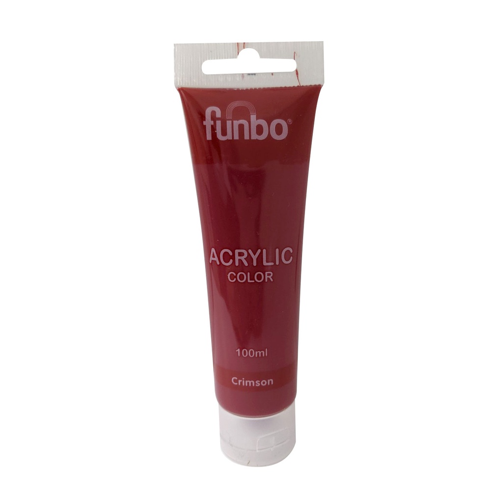 ACRYLIC TUBE 100ml 01 CRIMSON