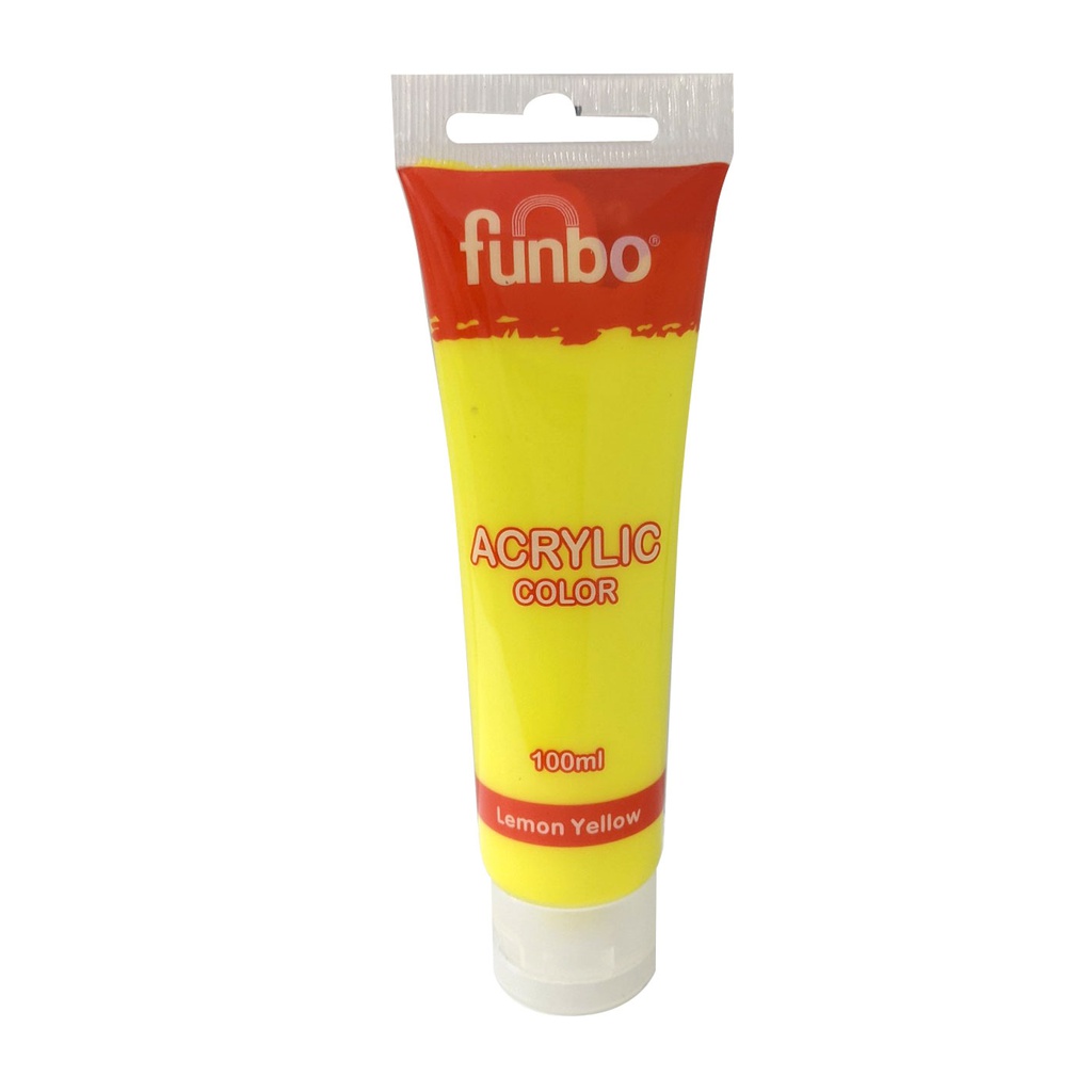 ACRYLIC TUBE 100ml 21 LEMON YELLOW