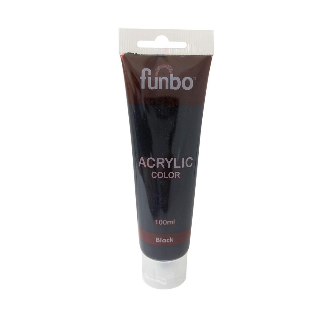 ACRYLIC TUBE 100ml 51 BLACK