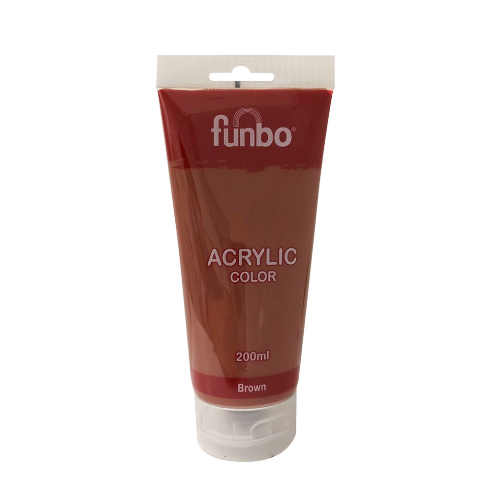 ACRYLIC TUBE 200ml 82 BROWN