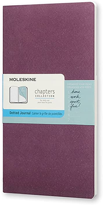 Chapters Slim Ruled Plum Purple L(401888