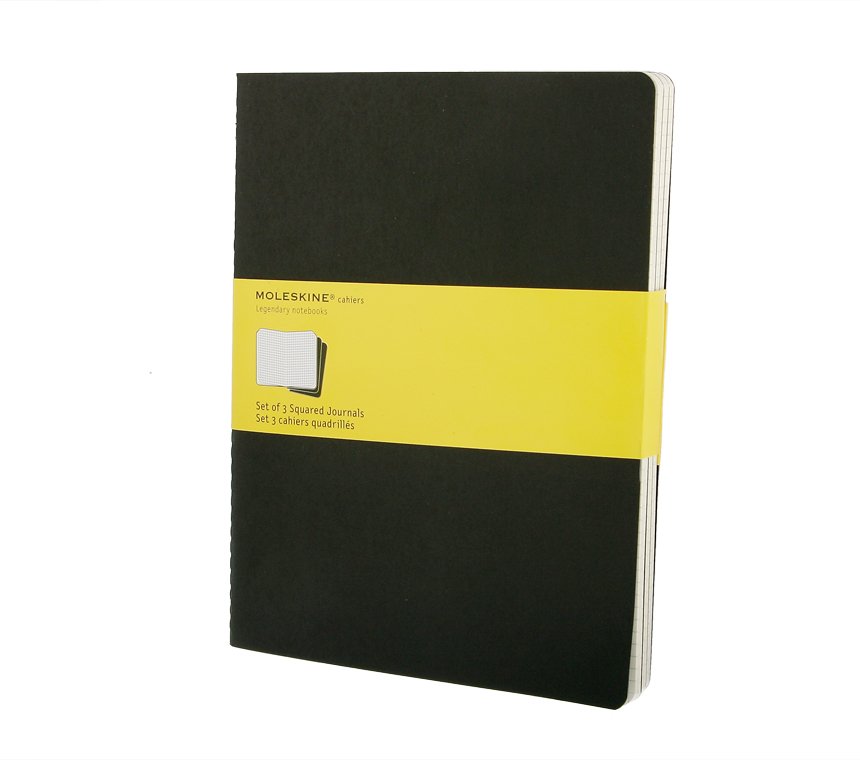 Cahier XL Sqrd st =3 BK (705021)