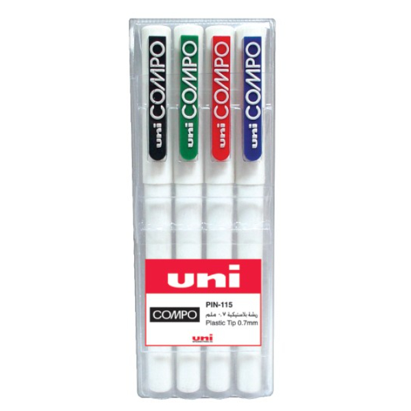 Uniball Compo 0.3mm Wlt=4pc