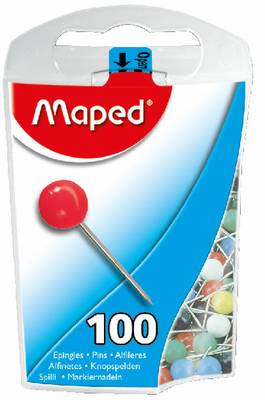 D.Box 5mm Map Pins 100pcs