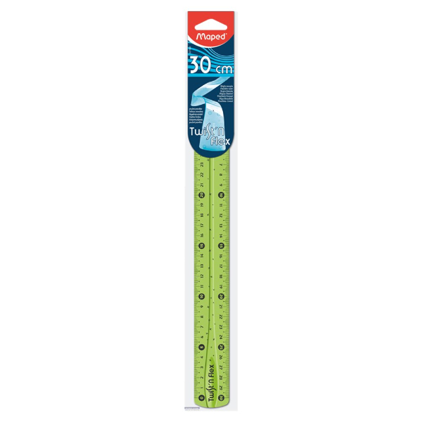 Ruler PULSE 30cm/12in  BX= 25pcs