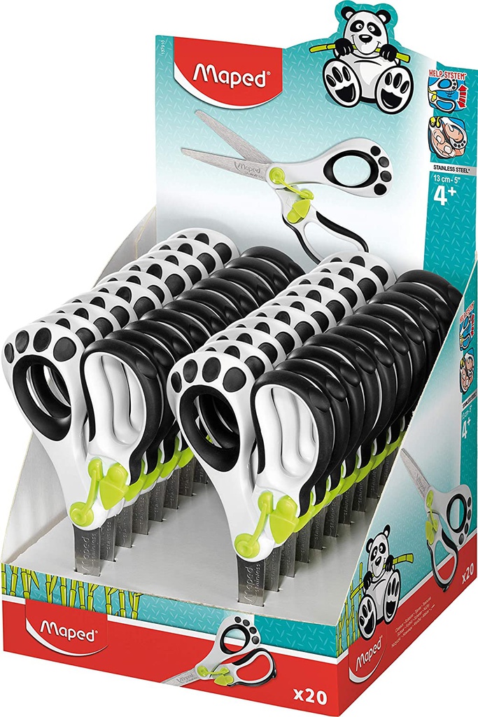 Scissor 13cm Asym Koopy 20 Pcs