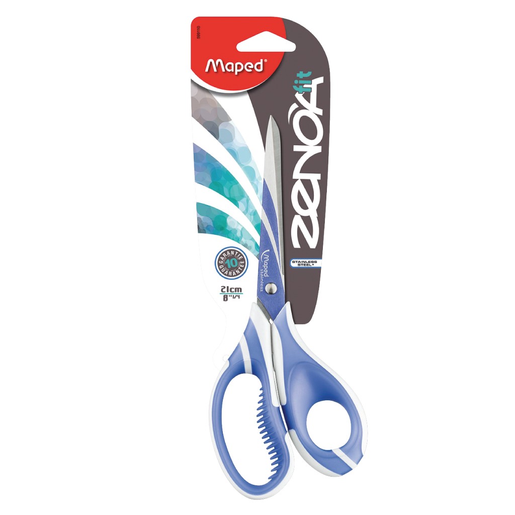 Scissor 21cm Asym ZenoaFIT Bls