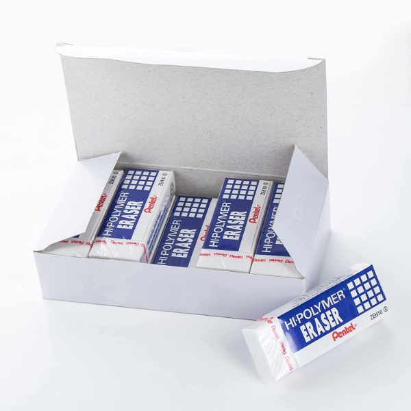 Hi-Polymer Eraser  Box=20pcs