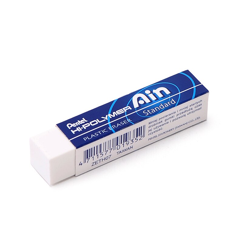 Eraser Hi-Polymer Ain Metallic BX=3DZ