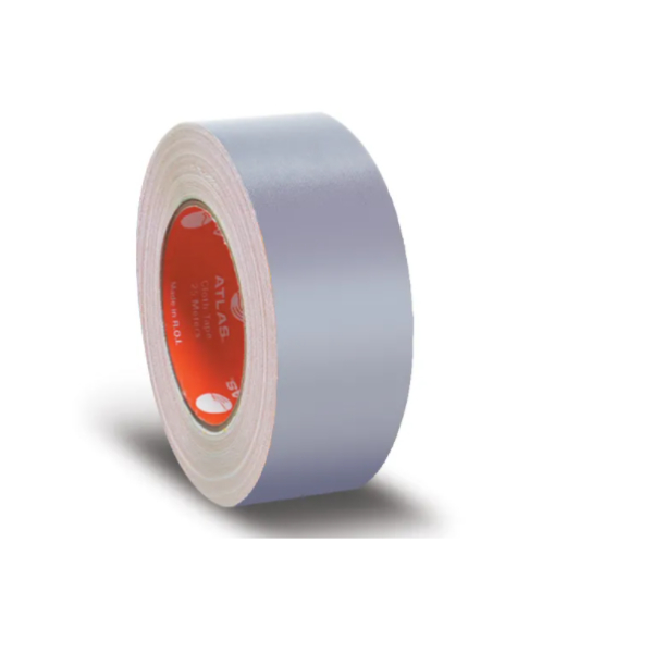 Cloth Tape 1&quot;x25m (25mm) Silvr