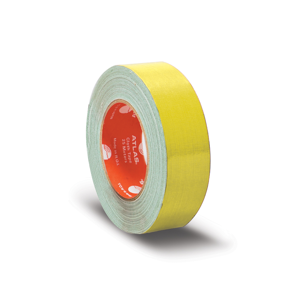 Cloth Tape 1½&quot;x25m (38mm) Yelw