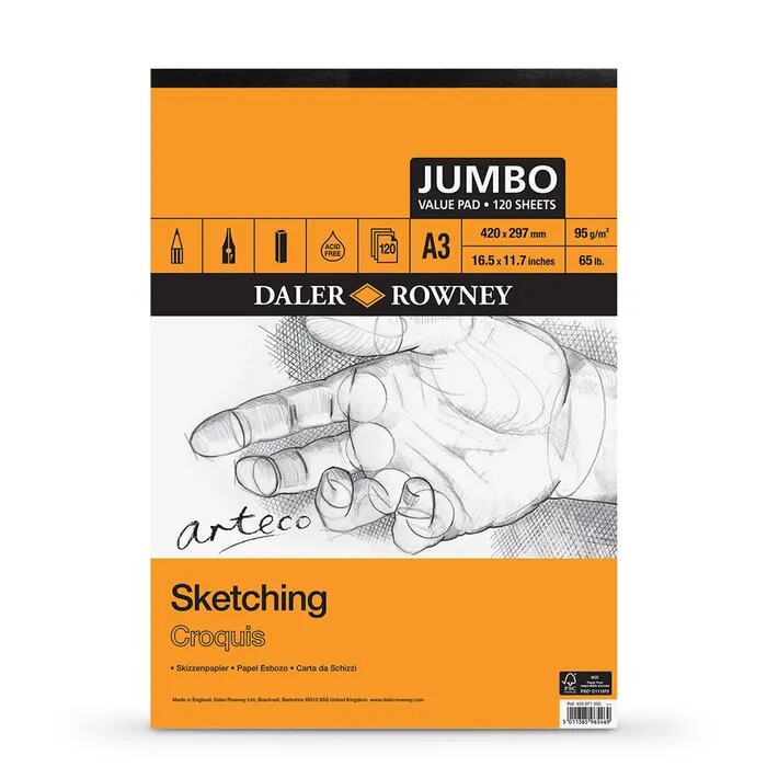 Sketch Book Arteco spiral A3