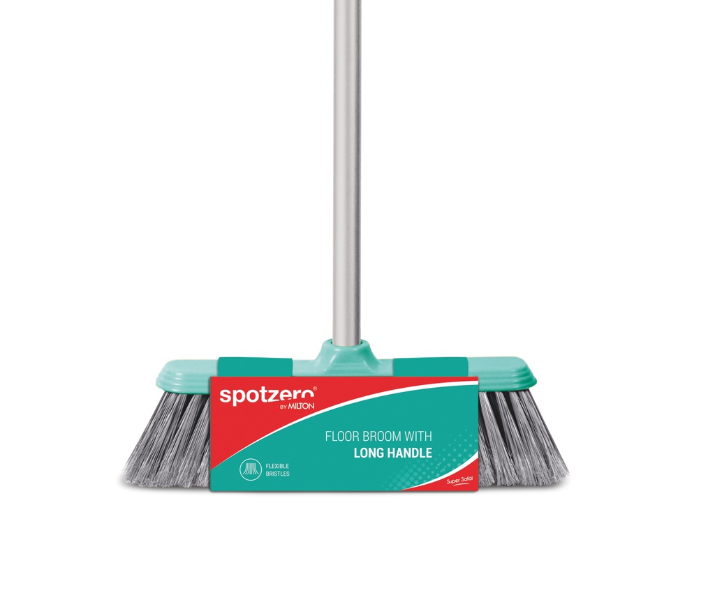 Spotzero Indoor Broom with Stick