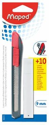 [MD-092213] Cutter 9mm Plastic+Blade BlsMaped