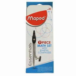 [MD-194609] M.Set Essentials Geomtry 9pcStMaped