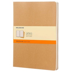 [ME-QP421EN] Cahier XL RldNb st =3 Kraft (705045)Moleskine