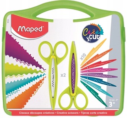 [MD-601010] Scissor Creative 2Scis+10BldMaped