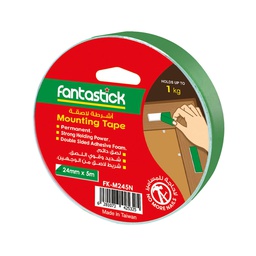 [FK-M245N] Mounting Tape 1&quot;x5m Box=12rolFantastick