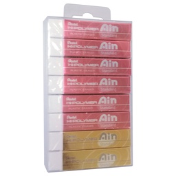 [PE-ZETH07BG-08] Eraser Hi-Polymer Pack of 8Pentel