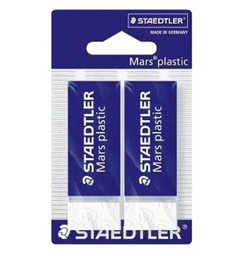 [ST-526-50BK2DA] Mars Plastic Eraser Bls=2pcsStaedtler