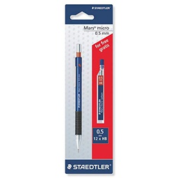 [ST-775-5ABK25D] Mars mic .5mech.pen 1pc+lead FREE blsStaedtler