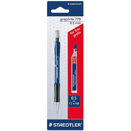 [ST-779-5ABK25D] Graphite .5mech.pen 1pc+lead FREE blsStaedtler