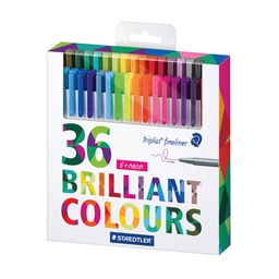 [ST-334-C36] Triplus Fineliner 36colStaedtler