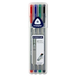 [ST-334-SB04] Triplus fineline 4col.Staedtler