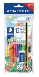 [ST-61-SET6] 144NC12+Noris+mini erasr Promo packStaedtler