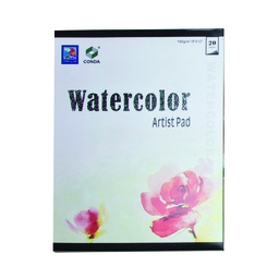 [CD-A412119] Pad Wtr Col 190g 12x16&quot; 20shtConda Group