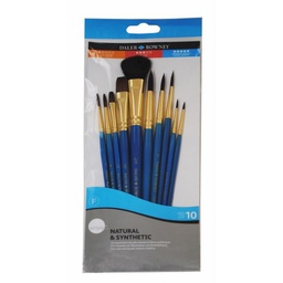 [DR-216910110] SMPLY WC MIX BRSH SET 10PCDaler Rowney