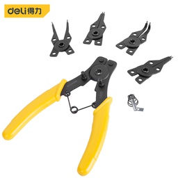 [DE-EDL104506] Five-in-one Circlip Pliers 6&quot;DELI